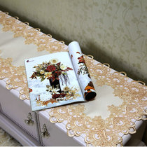 Customized TV cabinet cloth tea table table flag TV cover table cloth high-end luxury lace European style cushion table cloth