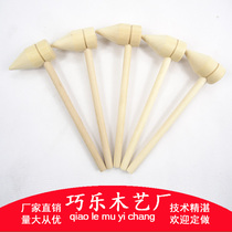  Ex-factory price bamboo barrel wine wood hammer bottle opener pointed head beating wooden mallet Bamboo wine knocking festival wood hammer lotus wood
