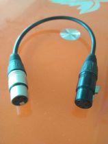 High quality DMX-512 signal link line mother to mother kanong head DMX512 console line Mother 3 heart turn 5 heart