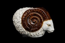 Feng Shui auspicious zodiac sheep many ornaments ceramic ornaments Sanyang Kaitai home living room office decoration boutique
