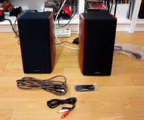 Edifier Rambler R1900TV HIFI class 2 0 audio multimedia computer bookshelf speaker Wood