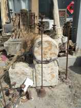 Hot sale antique iron lamp old oil lamp cast iron lamp stand folk custom home decoration characteristic decoration Teahouse club Decoration lamp