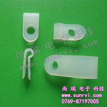 UC-1 wiring fixed torsion nylon wiring equipment 1 8 UC-0 fixed button R type wire buckle wire clamp