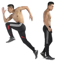 Track and field sports pants Leg pants Football training pants Leg basketball running pants Fitness loose