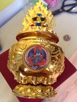 Green Mother Treasure Rank Liangbo Living Buddha