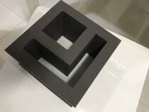 Ceramic products custom Yixing purple sand art permeable brick square brick clay brick ceramic brick purple sand brick