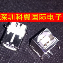 BF 90 degree square port USB seat B female all copper D-port printer interface new environmental protection and durability