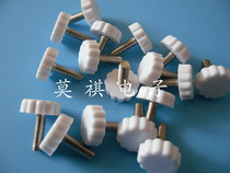 M4 series convenient hand screw Plastic plastic head Hand screw adjustment screw Plastic head screw
