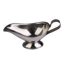 DU# Stainless Steel Beefsteak Gravy Sauce Boat Container Pla