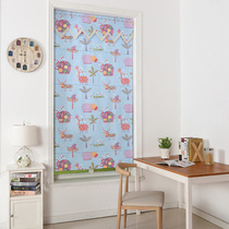 South Spring Roman curtain roller curtain curtain blackout living room bedroom study lifting doors and windows jungle adventure-waterproof