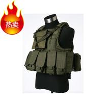 Molle Tactical Vest Vest Bulletproof Vest Stab-proof Vest Field CS Vest Black CP