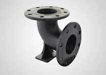Fire ground bolt elbow fire hydrant elbow outdoor hydrant fitting fire hydrant elbow double flange 90 ° elbow