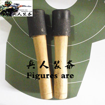 67 wooden handle grenade coach cast iron grenade 500g stage props military fans collection static model