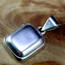 YS333 Sterling Sterling silver pendant 925 heavy locomotive thick 12 32G Mexico