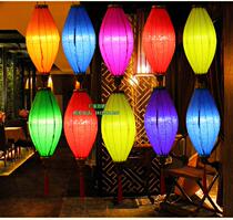 New Years lantern Lantern Olive Lantern Diamond Lantern Mall Hotel Vietnamese Lantern Outdoor Lantern Wedding Celebration Cloth View