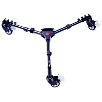 Yunteng 901 tripod large pulley frame professional DV camera ground wheel micro film mobile tripod caster