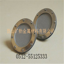 Titanium flat aeration head aeration bubble 5-10um flat titanium alloy aerator ozone aeration disc