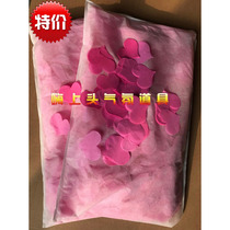 Flame-retardant color heart-shaped pillow bar atmosphere props hand tear violence pillow heart-shaped pillow red pink