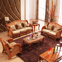 Rattan sofa Rattan sofa combination living room Rattan bamboo sofa Rattan woven sofa Rattan art sofa combination Rattan sofa