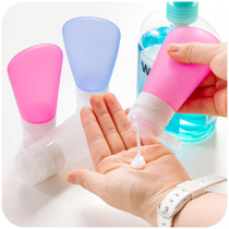 Travel business trip cosmetics silicone bottle bottle empty bottle travel set shampoo shower gel storage wash bag