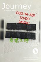 Scattered new original G6D-1A-ASI 5V 12V 24VDC small 4-pin 5A relay G6D-F4B