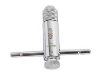 Steel shield S134012 T-type two-way ratchet tap twist hand frame Tap wrench tap twist hand M3-M12