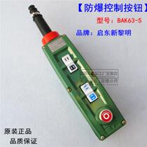 Electric hoist explosion-proof handle switch BAK21 BAK31 BAK41 Qidong New Dawn explosion-proof control button