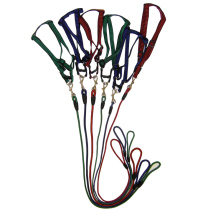 Teddy dog chain Dog rope Traction rope Small and medium-sized dog leash Chest strap Pet nylon round rope checkered style