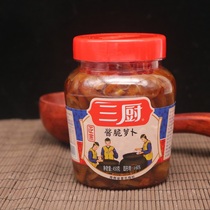 Three kitchen sauce crispy radish 450g soy sauce pickled vegetables radish embryo Pickles crispy vegetables