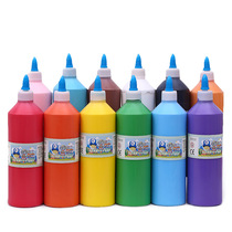 500ml large bottle of watercolor paint childrens graffiti painting paint hand-painted non-toxic washable