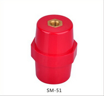 SM51*M8 good strength insulator copper screw red insulation column anti-slip imitation imported imported insulation