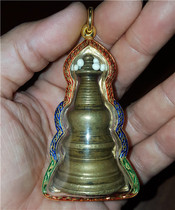 (The original Buddha) The ancient Tibetan monastery inherited the longevity relic pagoda with pure gold and diamond Gawu