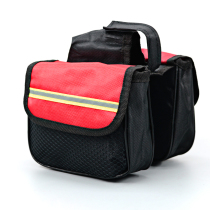 Bicycle front beam bag riding accessories equipment car front bag bicycle beam hanging bag mountain bike saddle bag Management bag