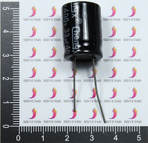 High quality electrolytic capacitor 400V 33UF Volume 16 * 23MM rising edge electronics