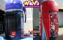Can grab the money machine Inflatable can gas mold Shopping mall store promotional supplies promotional grab the money machine