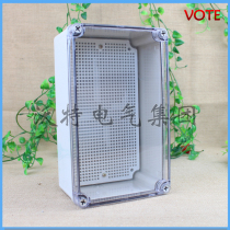 Transparent cover waterproof junction box 150 * 250 * 100 transparent plastic junction box instrument box electric control box