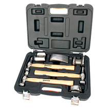 7-piece sheet metal set set steel shield tool S116001 sheet metal hammer sheet metal lining iron sheet metal repair set