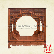 Burmese rosewood shelf bed step-by-step bed big fruit rosewood mahogany solid wood princess bed bedroom furniture