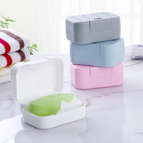 Soap box creative soap holder toilet fashion soap holder soap box dormitory bathroom waterproof seal