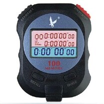 Tianfu stopwatch PC100A 3 rows of 100 micro waterproof running timer referee memory stopwatch
