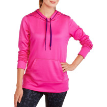 Dingsheng foreign trade new outdoor women autumn and winter quick-drying hooded inner velvet breathable sports sweater running shirt S684