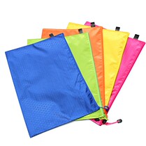 5 ball color file bags colorful hive waterproof A4 zippered bag zip bag stationery bag