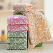 5 strips of Zhuhai pattern bamboo fiber adult wash towel bath soft absorbent household wholesale