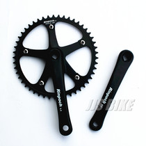 Rinpoch 1 1 1 dead flying teeth plate 48T 49T aluminum alloy square hole axis dead flying racing dental disc with crank