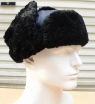 New Czech Military Edition Women's Rabbit Fur Winter Hat