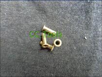 2 5X9MM long foot corns series through hole rivets copper corns buckle rivets hollow copper rivets single tube