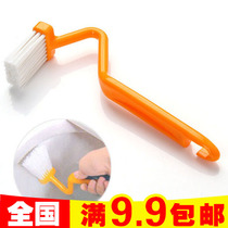 Day Style Bend Handle Toilet Brush Home Bathroom Cleaning Brush Subtoilet Clear Side Dead End Cleaning Brush