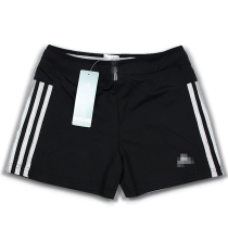 Summer sports shorts womens three bars yoga running quick-drying marathon fitness shorts with drawstring pants