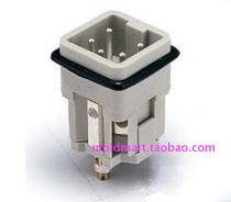 WAIN Connector HA-004-M 10A 230V 5 pin male core 02100410100 Screw connection