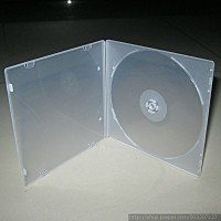Disc box can insert cover Soft plastic ultra-thin disc box blank Soft plastic thin optical disc PP Box CD Optical box